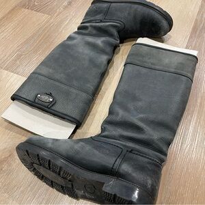 Anfibio Leather High rise boots Soft Leather 36 5.5-6